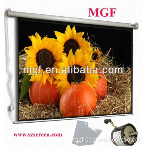 1:1Electric Projector Screen with RF or IR Remote Control
